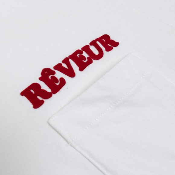 Sandro Reveur White Pocket T Shirt ASO Jimin BTS Fits Oversized M/L Unisex - Picture 8 of 13